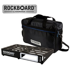 [2020 NEW]RockBoad 페달보드 & 케이스 TRES 3.0 with Po GigBag (43.2cm X 23.6cm), 단품