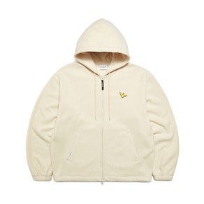 매장정품 마크곤잘레스 ANGEL WAPPEN FLEECE HOOD ZIP-UP JACKET - IVORY Z243UZH050012 563108