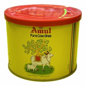 AMUL Pure Cow Ghee (Butter) 452g 퓨어 카우 기히 (버터 오일)