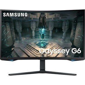 SAMSUNG 32 오디세이 G65B QHD 240Hz 1ms (GTG) HDR 600 게이밍 허브 1000R 커브드 모니터 블랙