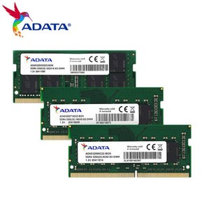 ADATA 메모리 램 DDR4 SO-Dimm 3200Mhz 8GB 16GB 32GB Wanziqianhong 노트북용 오리지널 고속 싱글, 02 8GB, 1개