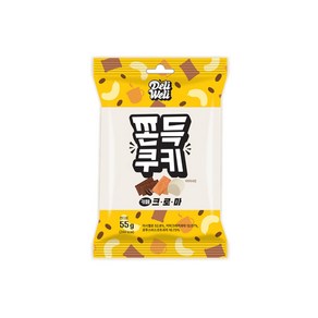 [간식대장] 델리웰리 쫀득쿠키 다크오마블 5개 카페크로마 5개 쫀득쿠키 총 10개 혼합구성 과자 마시멜로우 과자 어린이간식 SNS쫀득쿠키 마시멜로우쿠키, 55g