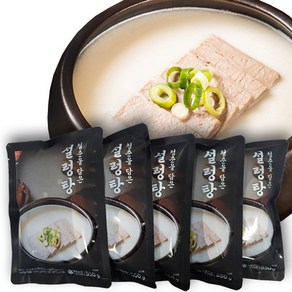 청춘을 담은 청담 설렁탕 550g (냉동), 4개