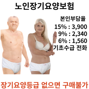 대용량 흡수 남여공용 NVA-200 요실금팬티 복지용구