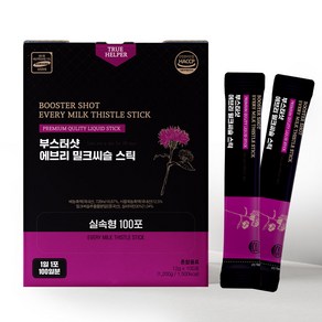 트루헬퍼 부스터샷 밀크씨슬 액상 스틱 대용량, 1박스, 1200mg