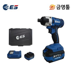 ES산업 LR120 충전임팩드라이버 20V 4.0AH 최대토크150Nm, 1개