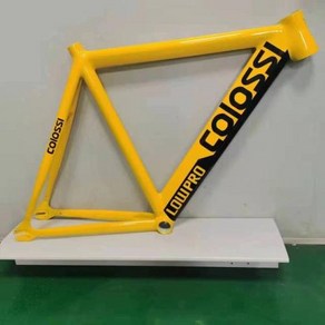 트랙 자전거 로드 산악 Colossi 고정 기어 알루미늄 프레임 탄소 포크 단일 속도 53cm 55cm 픽시 88mm 휠셋