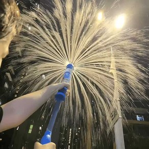 불꽃분수 물꽃놀이 물총 우산 워터밤, 1개, 블루 워터그랩 표준