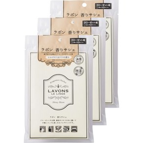 LAVONS 라봉 탈취 방향제 샤이니문 x 3개 걸이형, 20g