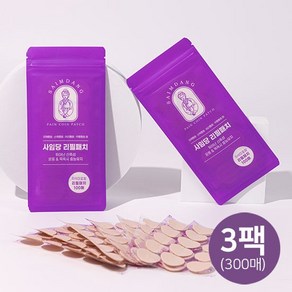 사임당 동전패치 리필형 3팩(300매), 3개