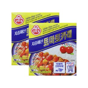 오뚜기 지중해산 토마토카레 100g 2개