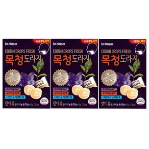 닥터헬퍼 목청 도라지 캔디 10정, 45g, 3개