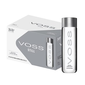 VOSS 보스 Atesian Still Wate 아르테시안 스틸 워터 16.9oz(500ml) 24팩, 24개, 500ml