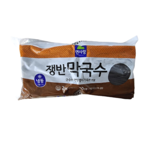 (수찬몰) 면사랑 쟁반 막국수(냉동)(2kg) 6개묶음, 6개, 2kg