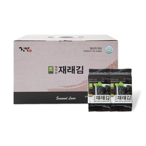 진양 맛있는 재래김 5g x 24봉, 1박스