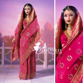 Babie 한정판 인도 공주 바비인형 애장품, Pincess of INDIA BARBIE, 1개