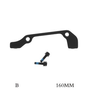 Shimano SM-MA-F/R 산악 자전거 유압 디스크 브레이크 변환 시트 A-필러 B-필러 포크 프레임 어댑터 160/180mm, 1개