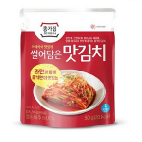 종가집 썰어담은 맛김치, 8개, 50g