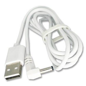 x DC to 화이트 USB 전원케이블 1M 3.5mm 1.35mm, 1개