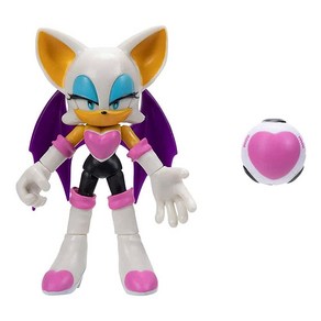 Sonic the Hedgehog 10.2cm(4인치) 루즈 더 배트 액션 피규어