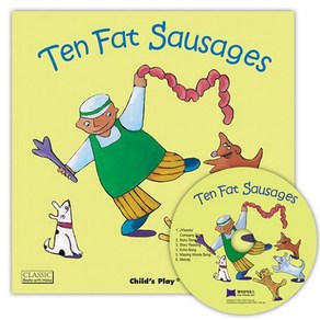 노부영 마더구스 세이펜 Ten Fat Sausages (Papeback+CD), 제이와이북스