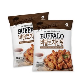 [마니커에프앤지] 버팔로치킨윙봉 1kg x 2봉, 2개