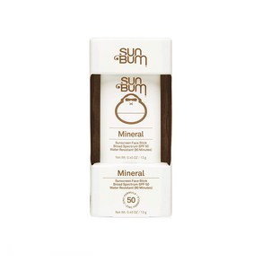 썬범 미네랄 페이스 스틱 선크림 13g SPF50 Sun Bum Mineal, 1개