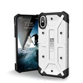 URBAN ARMOR GEAR UAG 아이폰 Xs/X [5.8인치 스크린] 케이스 패스파인더 [화이트] 견고한 밀리터리 낙하