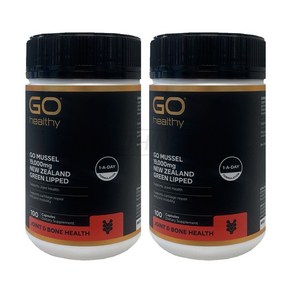 고헬씨 뉴질랜드 초록입홍합 그린머슬 고함량 19000mg 300캡슐, 100정, 2개