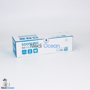 수성위재 멸균폴리글러브 (Steile Poly Glove) M/멸균(2매포장) 박스(100조), 1개