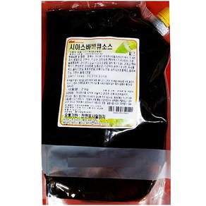 시아스 바베큐소스 2Kg 대용량바베큐소스 바베큐용소스 파우치바베큐소스, 1개