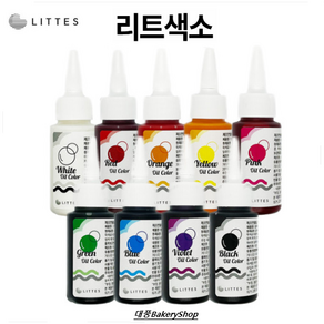 대풍BakeyShop 리트 식용색소(지용성 액상색소) 32g, 레드, 1개