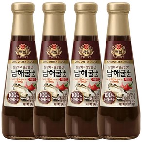 백설남해매운굴소스350g, 350g, 4개