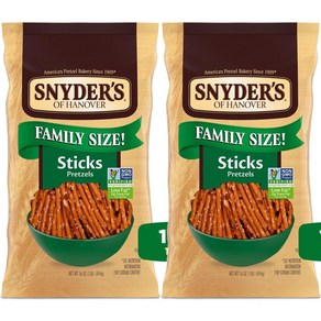 Snyders of Hanover 스나이더스하노버 프레첼 스틱 패밀리 사이즈 454g 2팩