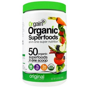 올게인 Organic Superfoods 올인원 슈퍼 뉴트리션 오리지널맛 0.62 lbs (280 g)