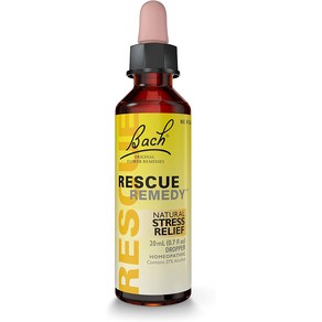 (당일) Bach Rescue Remedy 바흐 레스큐 레미디 심신 안정제 20mL 사람용, 1개