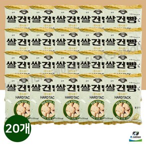 아미푸드 군용 쌀건빵, 65g, 20개