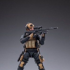 JOYTOY 조이토이 스페셜포스 솔져 병사 Soldie PAP 스나이퍼 소방관 다크소스 Dak Souce Special Foces 1/18 Snipe Assaultman, 단일사이즈, 스페셜포스 스나이퍼, 1개