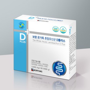 보령 보령 온가족 혼합유산균 D플러스(1개월분), 1개, 단품, 60g