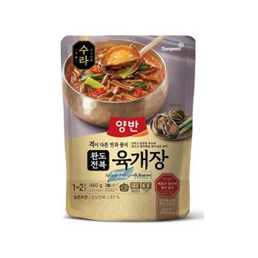 동원 양반 수라 완도전복 육개장 460g, 5개