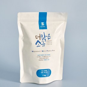 간수 뺀 신안 천일염 더맑은 가는소금 1kg, 1개