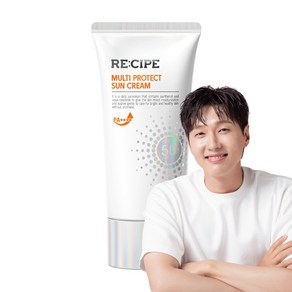 레시피 멀티 프로텍트 선크림 SPF50+PA++++, 60g, 1개