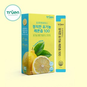 트루엔파머스 정직한 유기농 레몬즙 100, 280g, 5박스