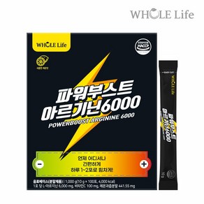 홀라이프 파워부스트 아르기닌6000 100포 x 1박스, 1개, 1kg