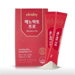 [본사] 휴온스 박미선 갱년기유산균YT1 분말 엘루비 메노락토 프로 15일분 15포 1박스, 7개, 15회분