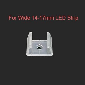 LED 스트립 줄조명 RGB 조명 고정 클립 커넥터 액세서리 COB 네온 테이프 버클 벽에 12V 24V 110V 220V 8mm 10mm 12mm 436985, [03] Fo W14-17mm, 10개