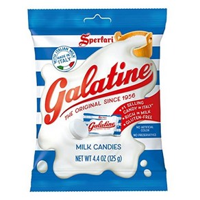 Sperlari Galatine Milk Candy Bags Individually Wr Sperlari 갈라틴 밀크 캔디 백 개별 포장된 이탈리아 정제(오리지널 4.4온스(