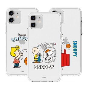 [PEANUTS]스누피 스포츠 투명젤리케이스 갤럭시 S25 플러스 울트라 S25+ S24 FE S23 핸드폰 커버