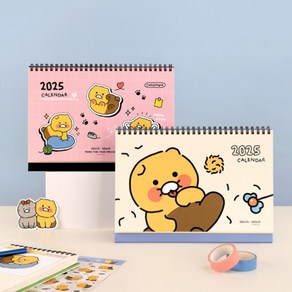 춘식이 오디너리 2025 베이직 탁상 캘린더/203609/데스크 달력 250x162mm