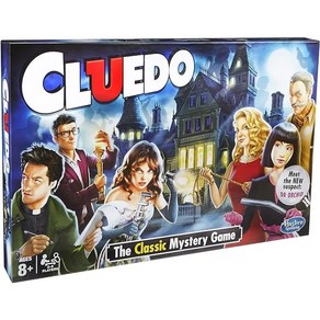 Cluedo 클래식 탐정 추리 미스터리 보드 Game2-6 플레이어 재미있는 가족 게임 영어 버전, Boad Game 01, 1개